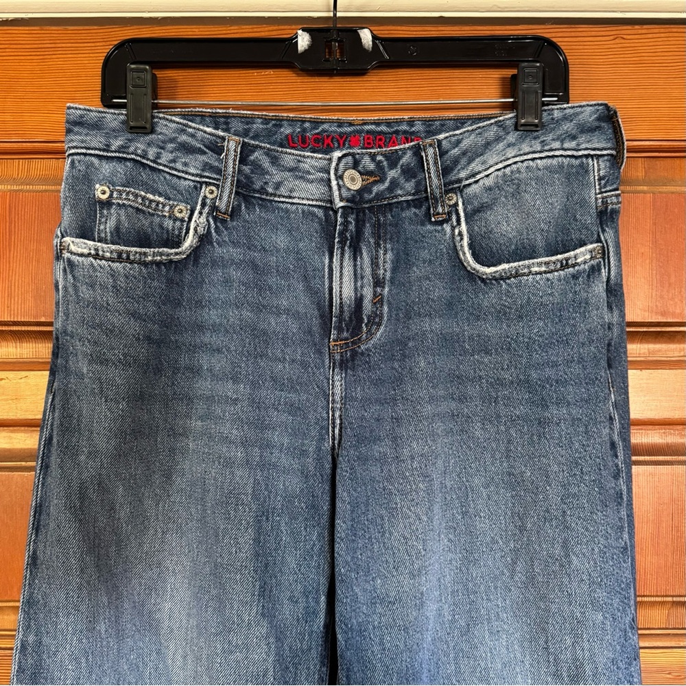 Lucky Brand The Baggy Wide Leg jeans 4 / 27 - Picture 5 of 14